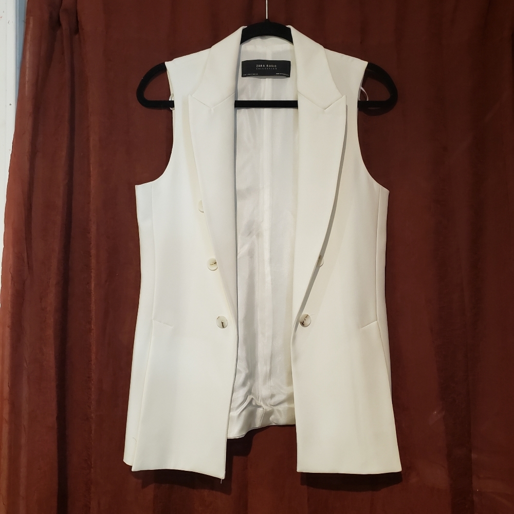 White blazer
